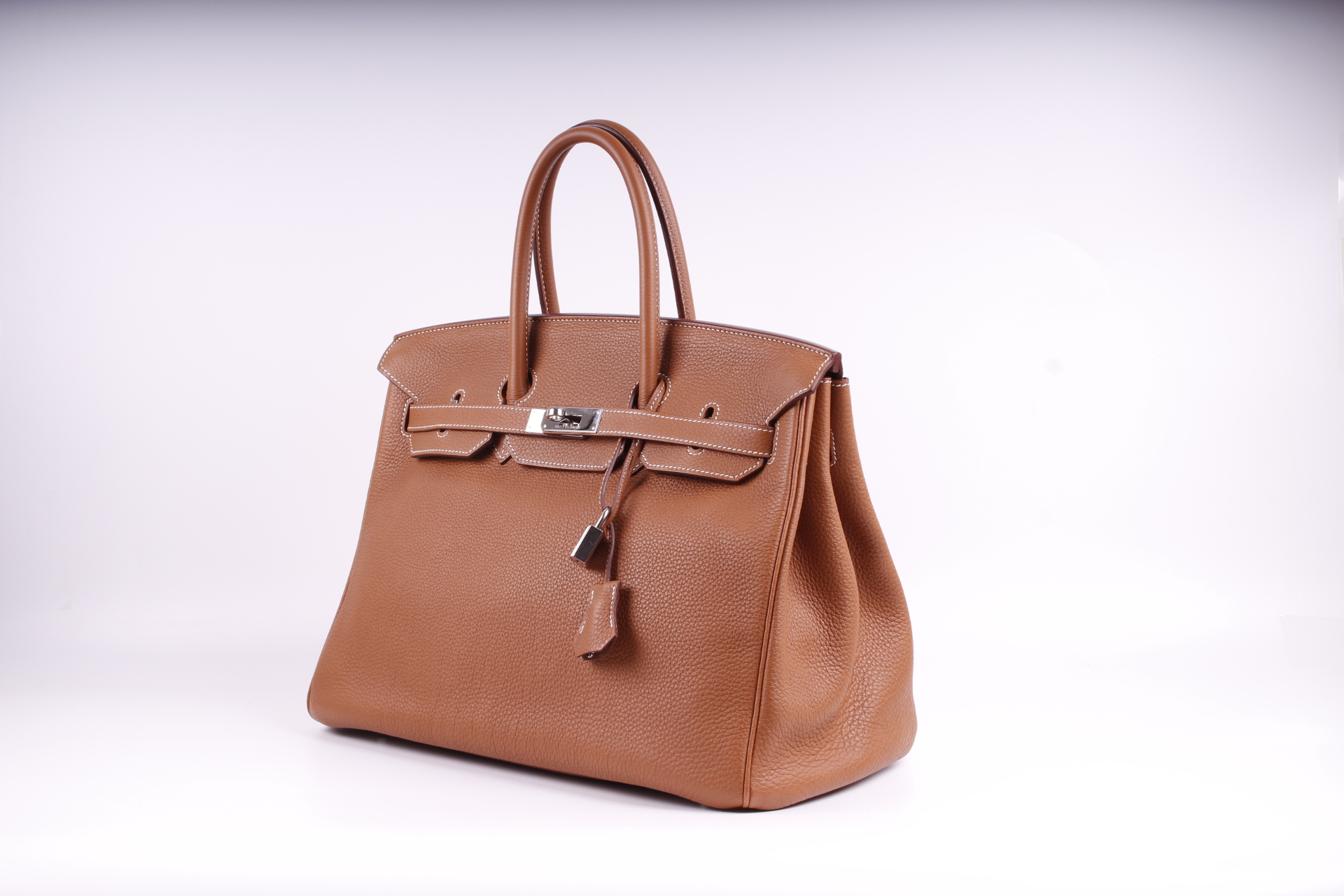 에르메스  카멜 Birkin 35 은장