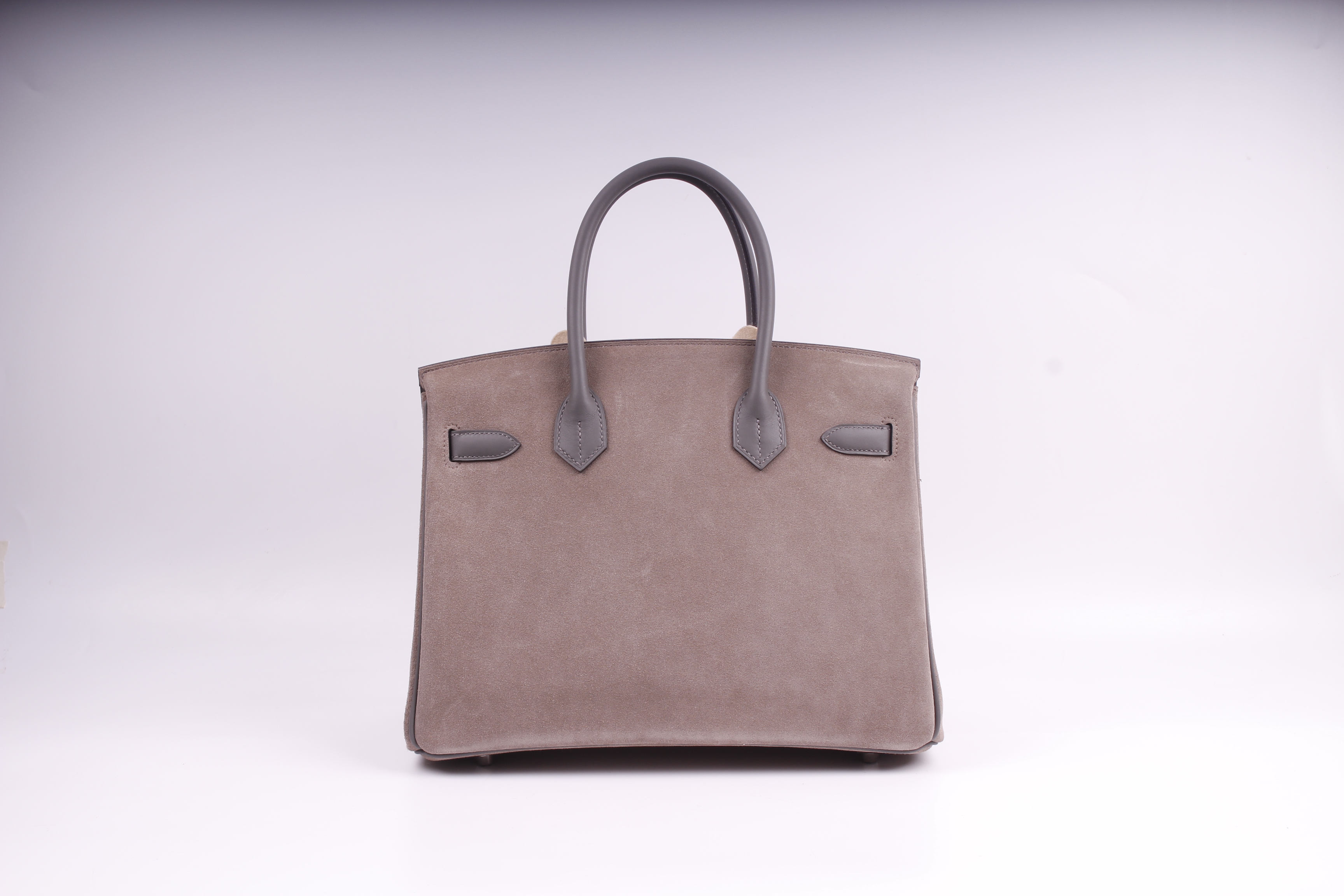 에르메스 BIRKIN30 VEAU GRIZZLY/VEAU SWIFT V2 AF GRIS MEYER