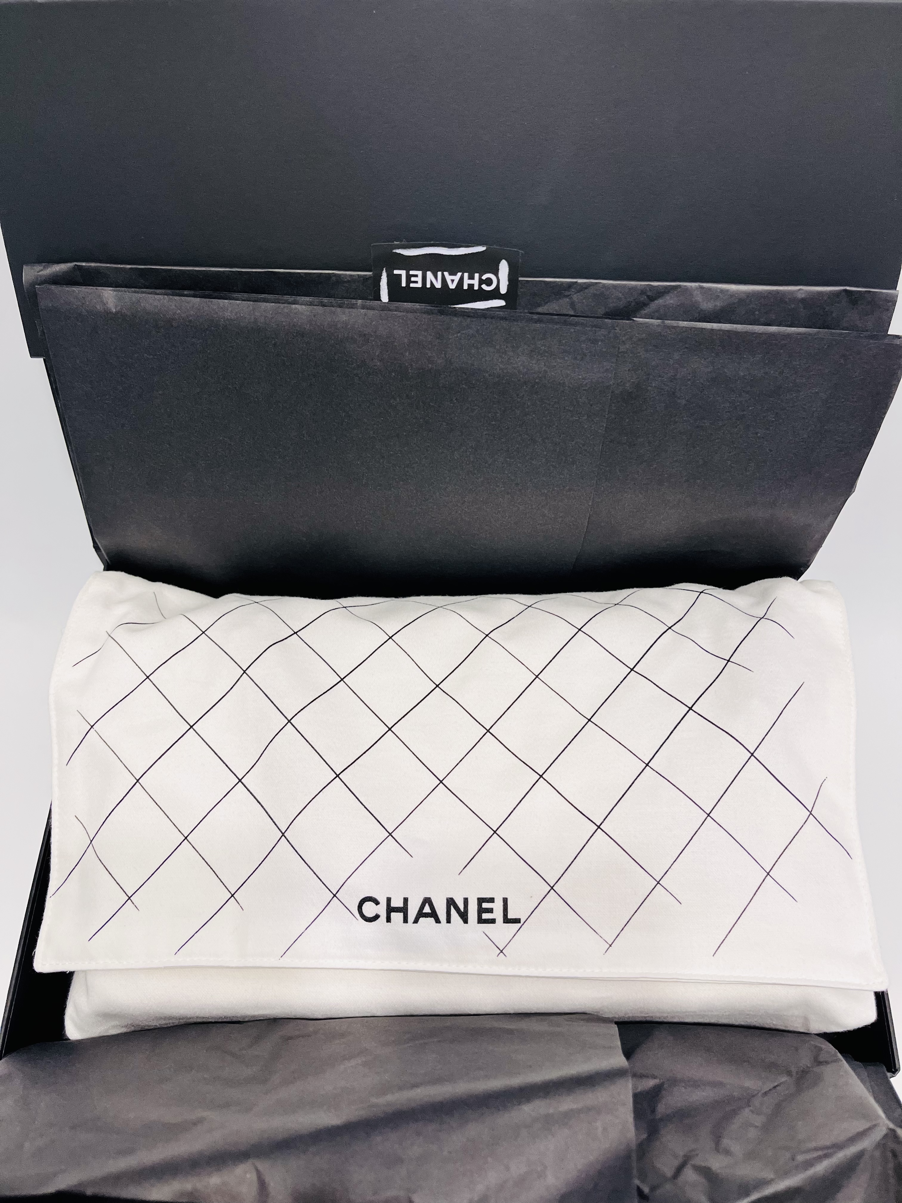 CHANEL 클래식 캐비어 베이지/골드/미듐