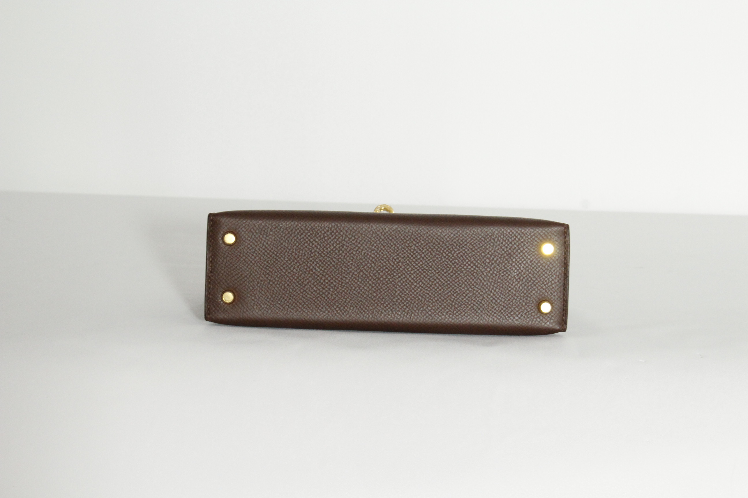 HERME'S MINI KELLY (TRICOLORE-Terre/Eben/Craie)금장/K각인 인보이스포함 풀세트